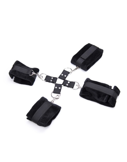 Menottes attache en croix pour mains et pieds Dreamy Fetish - 252400145 Menottes attache en croix pour mains et pieds Dreamy Fetish - 252400145