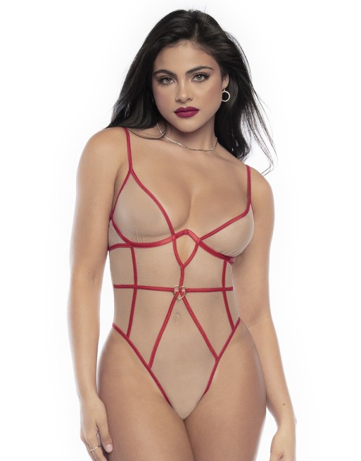 Body String chair et rouge - MAL8817RED Body String chair et rouge - MAL8817RED