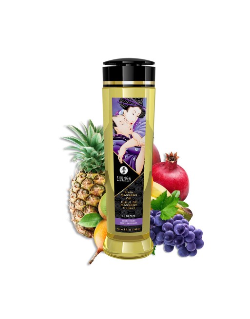 Huile de massage aphrodisiaque Fruits Exotiques 240ml - CC2027 Huile de massage aphrodisiaque Fruits Exotiques 240ml - CC2027