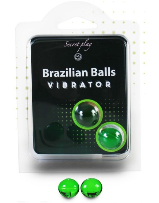 Boules de massage Brésiliennes effet vibrant - BZ35914 Boules de massage Brésiliennes effet vibrant - BZ35914