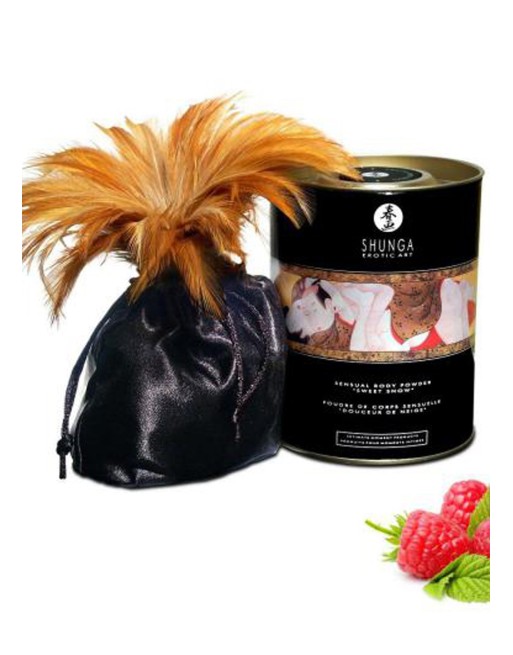 Poudre de massage corporelle comestible émotion de framboises 228grs - CC3001 Poudre de massage corporelle comestible émotion de framboises 228grs - CC3001