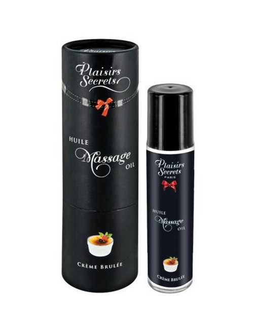 Huile de massage comestible crème brûlée 59ml - CC826005 Huile de massage comestible crème brûlée 59ml - CC826005