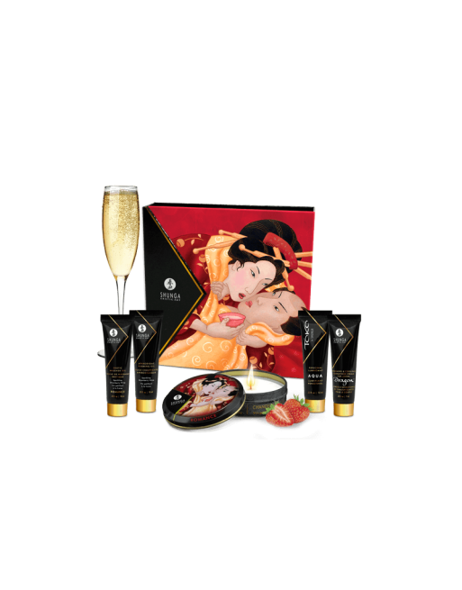 Kit Secret de Geisha - ORGANICA - Vin pétillant à la fraise Kit Secret de Geisha - ORGANICA - Vin pétillant à la fraise