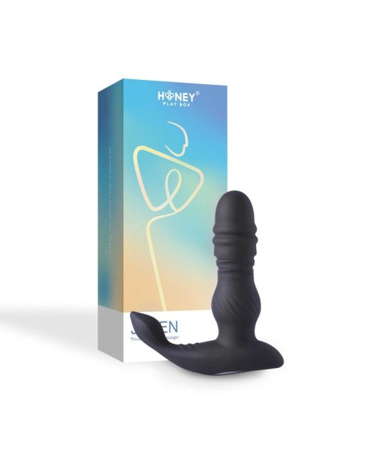 Jaden - Vibromasseur de prostate vibrant - Noir Jaden - Vibromasseur de prostate vibrant - Noir