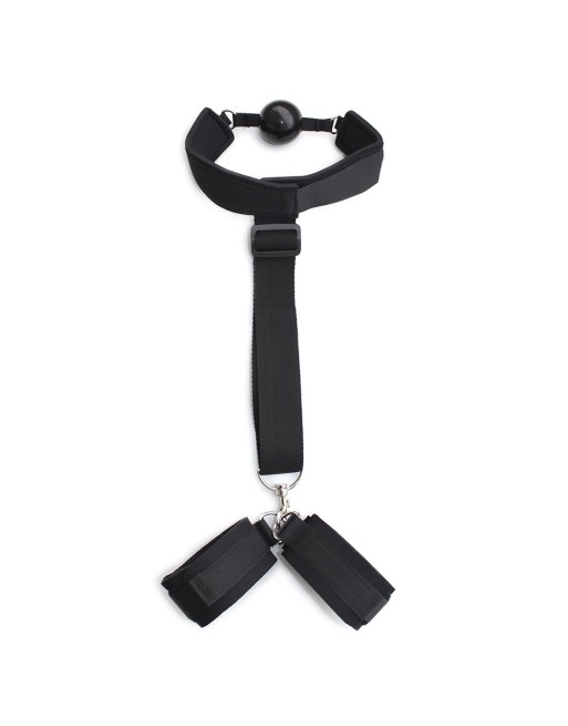 Sangle menottes et bâillon Dreamy Fetish - 252400109 Sangle menottes et bâillon Dreamy Fetish - 252400109
