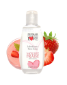 Lubrifiant à base d'eau 100% naturel Mousse fraise 90 ml - SEZ082
