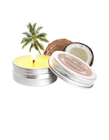 Mini Bougie de massage Noix de coco 30ml - SEZ077