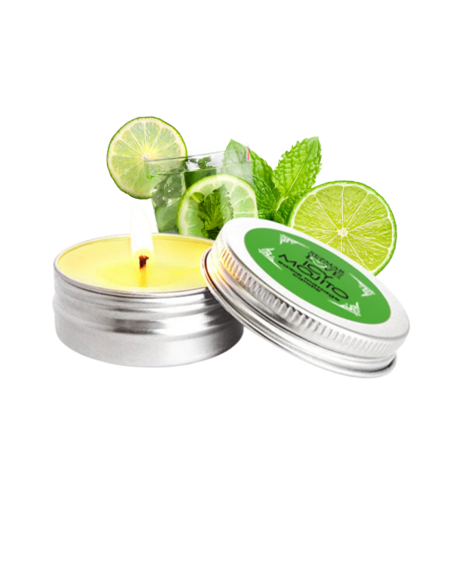 Mini Bougie de massage mojito 30ml - SEZ074 Mini Bougie de massage mojito 30ml - SEZ074
