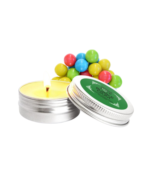 Mini Bougie de massage Bubble Gum 30ml - SEZ0066 Mini Bougie de massage Bubble Gum 30ml - SEZ0066