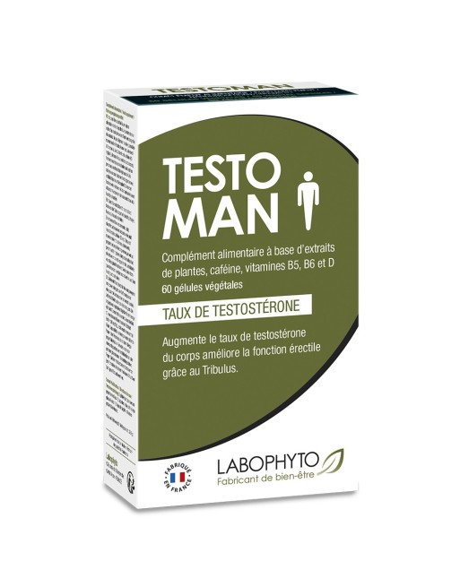 Testoman augmentation taux testostérone 60 gélules - LAB17 Testoman augmentation taux testostérone 60 gélules - LAB17