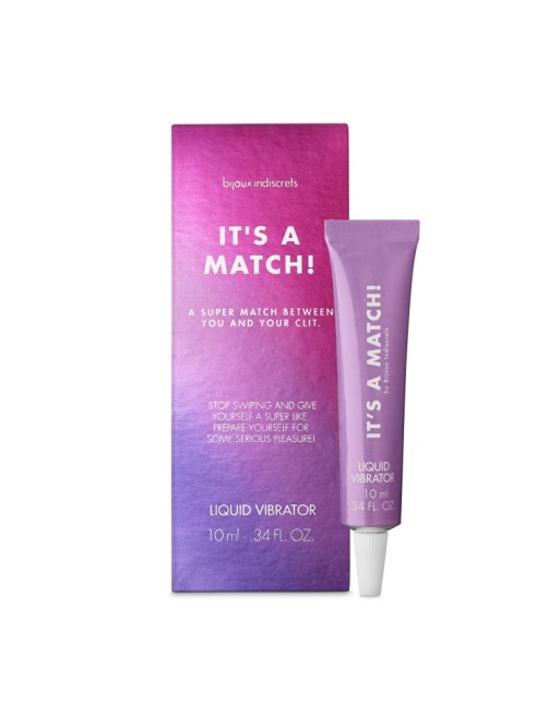 Liquide vibrator - IT'S A MATCH - Clitherapy - 10ml Liquide vibrator - IT'S A MATCH - Clitherapy - 10ml