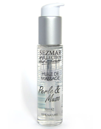 Huile de massage professionnelle Perle  Musc 100% naturelle 50 ml - SEZ101