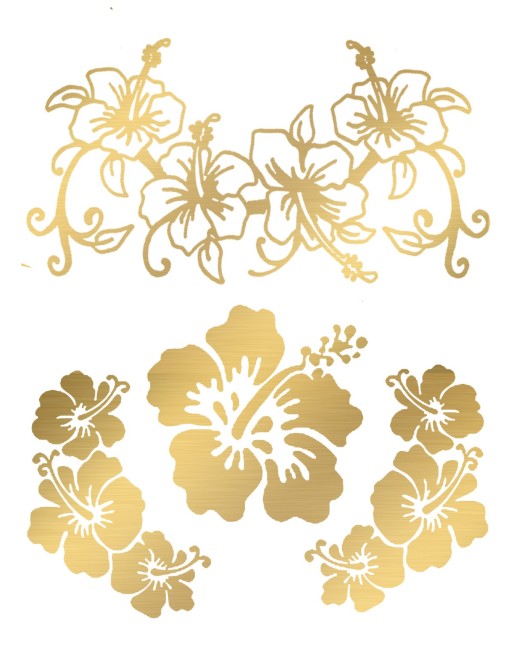 Tatouage éphémère - Effet or - TAGold 2 Tatouage éphémère - Effet or - TAGold 2