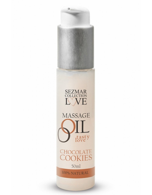 Huile de massage comestible cookie chocolat 50ml - SEZ002 Huile de massage comestible cookie chocolat 50ml - SEZ002