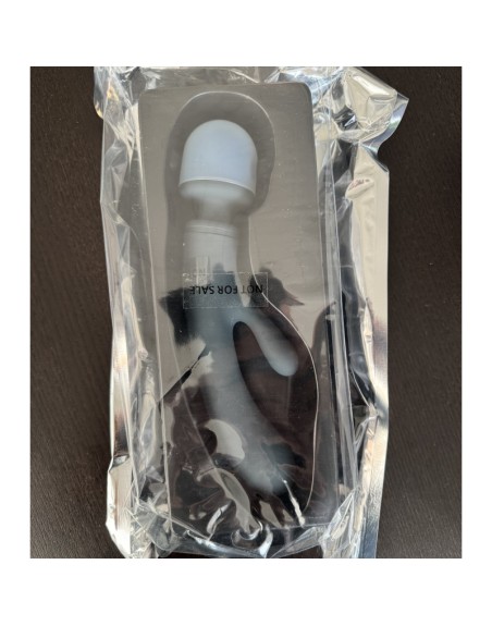 ECHANTILLON  Triple lover Rabbit et Wand Satisfyer - Noir