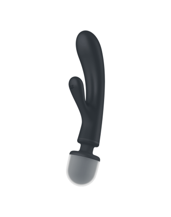ECHANTILLON  Triple lover Rabbit et Wand Satisfyer - Noir