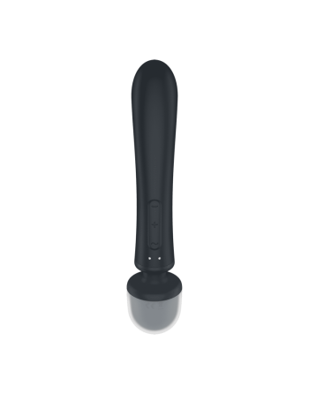 ECHANTILLON  Triple lover Rabbit et Wand Satisfyer - Noir