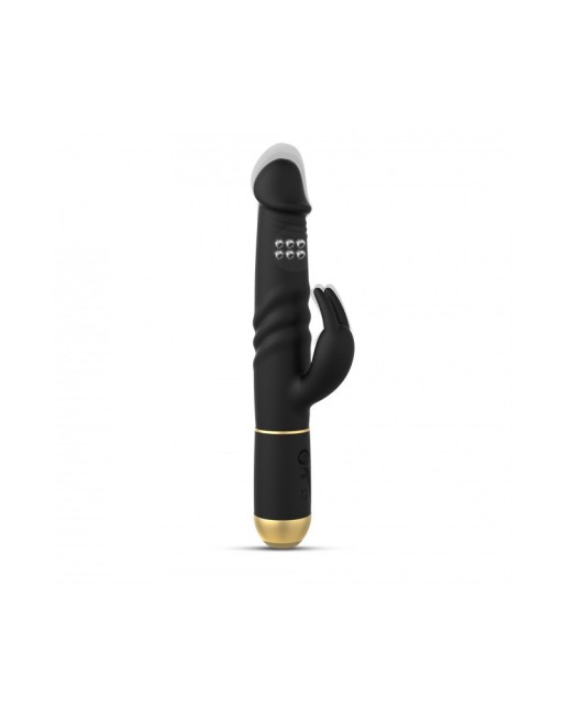 Vibromasseur Furious Rabbit 2.0 - Noir et Or Vibromasseur Furious Rabbit 2.0 - Noir et Or