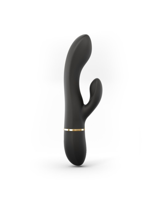 Vibromasseur Dorcel Glam Rabbit 21.8 cm - Noir et Or Vibromasseur Dorcel Glam Rabbit 21.8 cm - Noir et Or