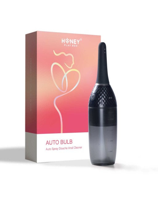 Auto Bulb - Nettoyeur anal automatique - Noir Auto Bulb - Nettoyeur anal automatique - Noir