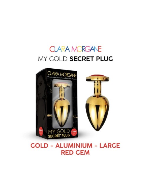My Gold Secret Plug - Rouge My Gold Secret Plug - Rouge
