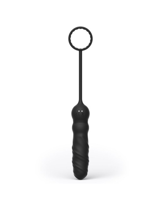 Plug anal et cockring Deep Seeker - Noir Plug anal et cockring Deep Seeker - Noir