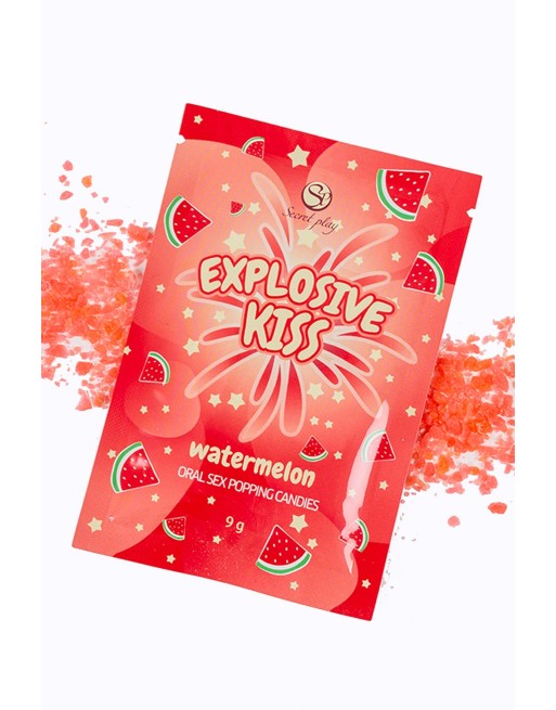 Bonbons pétillants à la pastèque spécial sexe oral - SP3708 Bonbons pétillants à la pastèque spécial sexe oral - SP3708