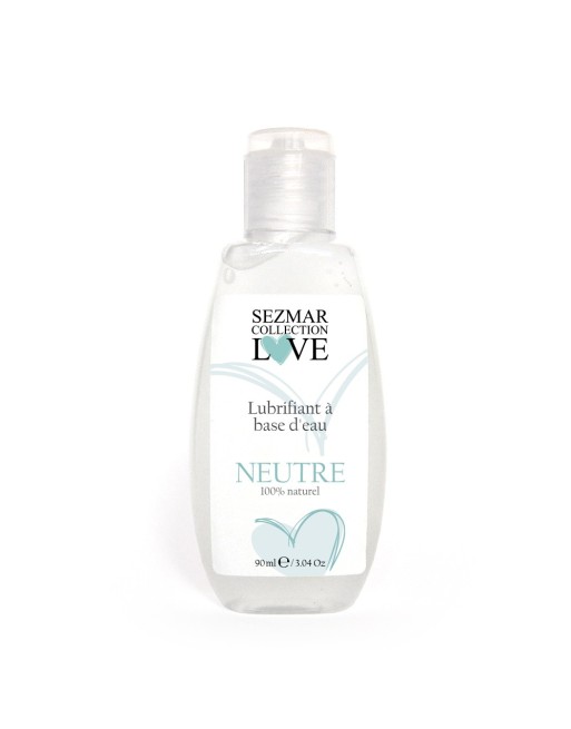 Lubrifiant à base d'eau 100% naturel Neutre 90 ml - SEZ090 Lubrifiant à base d'eau 100% naturel Neutre 90 ml - SEZ090