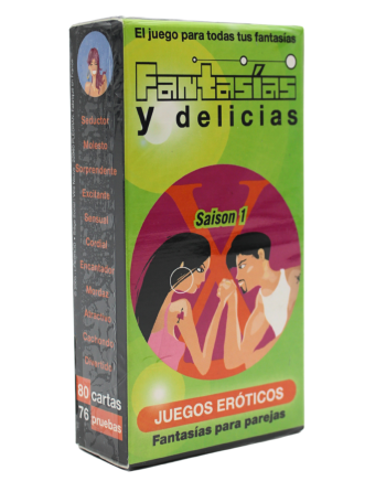 SPANISH Jeu de cartes Vices et Delices Version ESPAGNOL - Saison 1 - VD7477