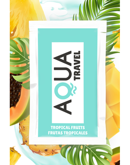 Dosette lubrifiant à base d'eau saveur fruits tropicaux 6 ML - D-230601