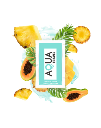 Dosette lubrifiant à base d'eau saveur fruits tropicaux 6 ML - D-230601