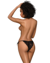 Culotte ouverte noire Too hot to be real - PH0123BLK