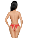 Culotte ouverte rouge Naughty valentine - PH0121RED