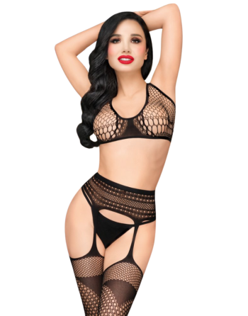 Ensemble 2 pièces noir Smoking gun - PH0113BLK