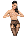 Collant fantaisie noir No excuses - PH0098BLK