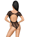 Body noir fantaisie Be mine - PH0117BLK