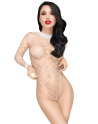 Body blanc large maille Scandalous - PH0108WHT