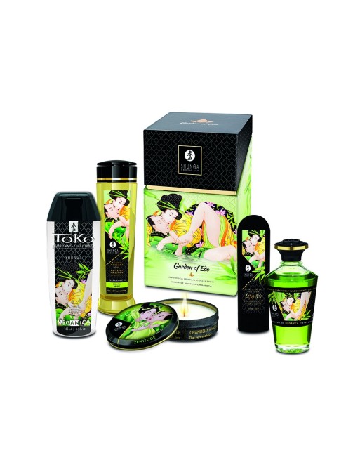 Coffret Jardin d'Edo Bio 5 produits Shunga - CC0124 Coffret Jardin d'Edo Bio 5 produits Shunga - CC0124