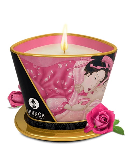 Bougie de massage à la rose 170ml - CC824500 Bougie de massage à la rose 170ml - CC824500