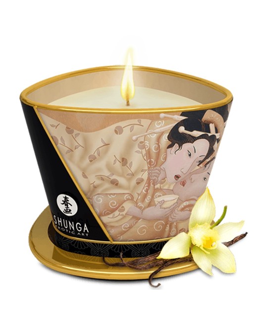 Bougie de massage vanille 170ml - CC824501 Bougie de massage vanille 170ml - CC824501