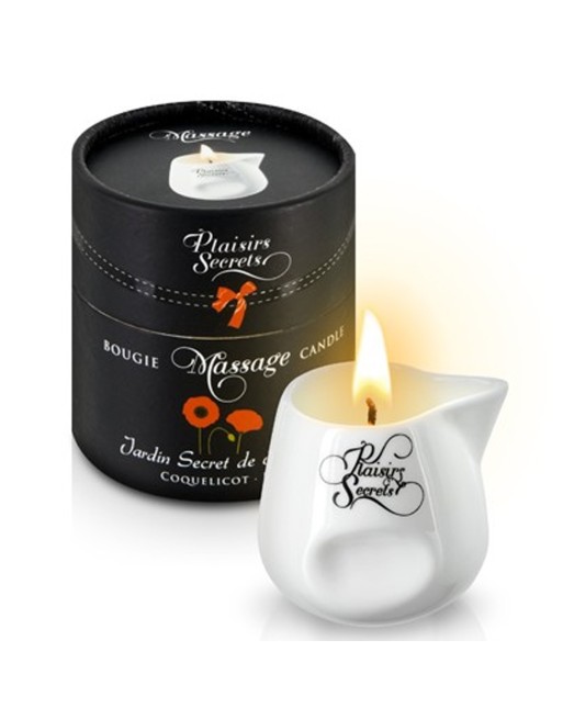 Bougie de massage coquelicot 80ml - CC826037 Bougie de massage coquelicot 80ml - CC826037
