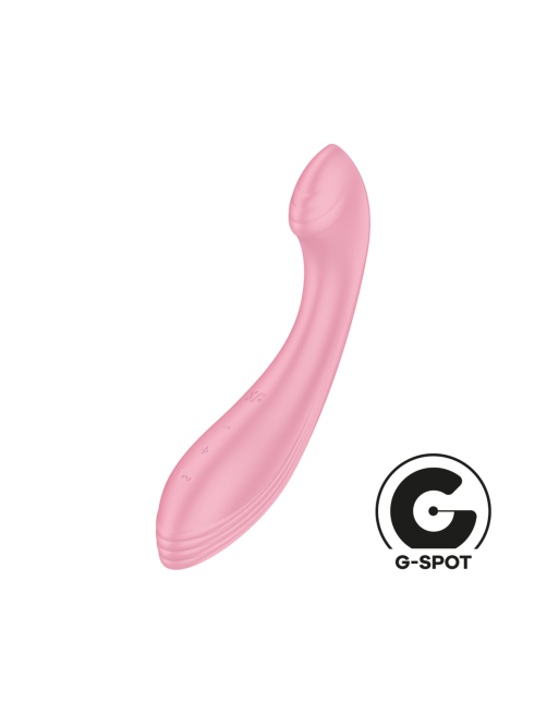 Vibromasseur G spot rose, vibrations fortes G-Force Satisfyer - CC597835 Vibromasseur G spot rose, vibrations fortes G-Force Satisfyer - CC597835
