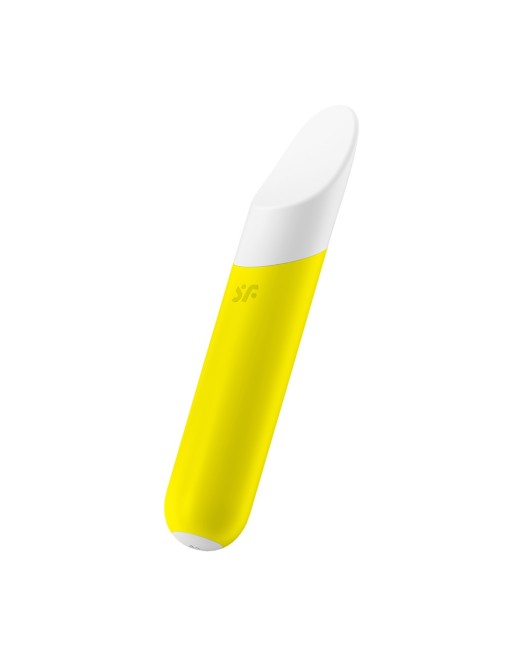 Vibromasseur jaune USB Ultra Power Bullet 7 Satisfyer - CC597743 Vibromasseur jaune USB Ultra Power Bullet 7 Satisfyer - CC597743