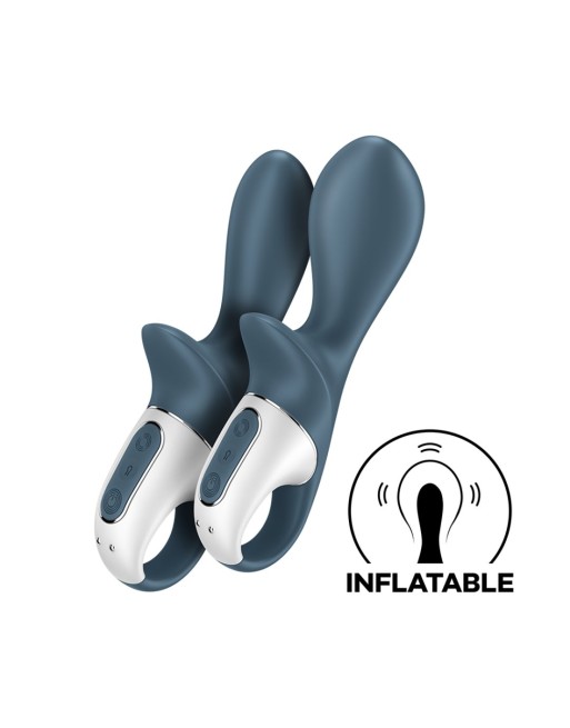 Vibromasseur gonflable anal gris USB Air Pump Booty 2 Satisfyer - CC597846 Vibromasseur gonflable anal gris USB Air Pump Booty 2 Satisfyer - CC597846