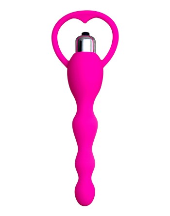 Chapelet anal rose vibrant - AOP-057PNK