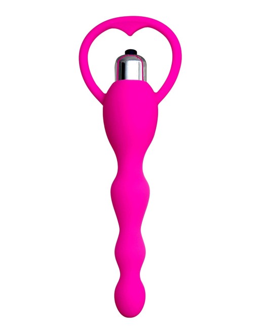Chapelet anal rose vibrant - AOP-057PNK Chapelet anal rose vibrant - AOP-057PNK