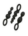 Coffret 3 plugs Satisfyer Plugs Noir - CC597159