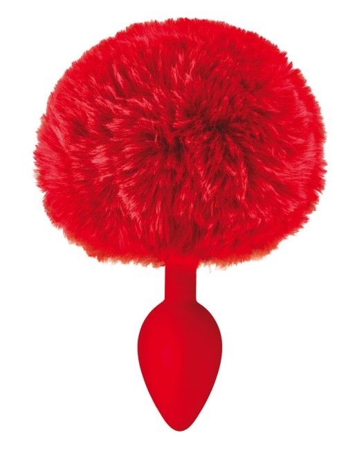 Plug anal pompon rouge - CC5700910030 Plug anal pompon rouge - CC5700910030