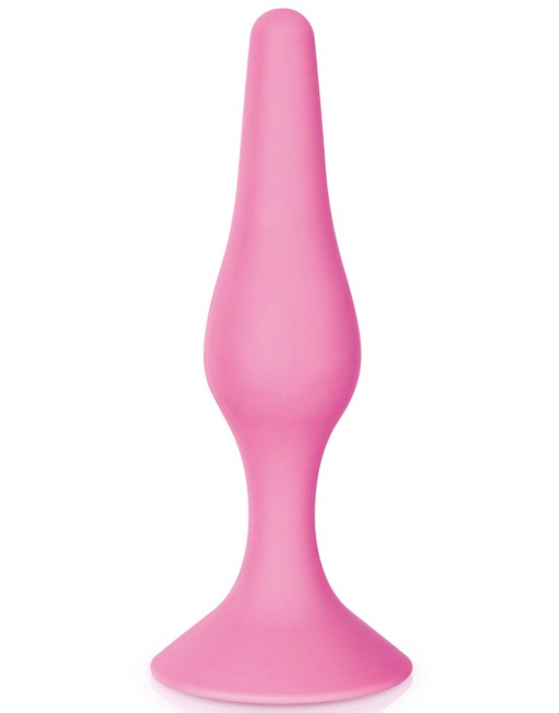 Plug anal ventouse rose taille L - CC5700893050 Plug anal ventouse rose taille L - CC5700893050