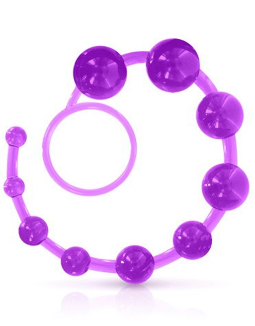 Chapelet anal souple violet - CC570032 Chapelet anal souple violet - CC570032